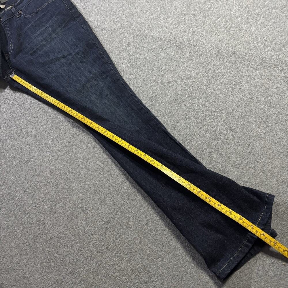 NWT Levi’s 515 Bootcut Jeans Women’s 32x31.5 Indigo Dark Wash Flap Pocket Denim - Picture 10 of 11